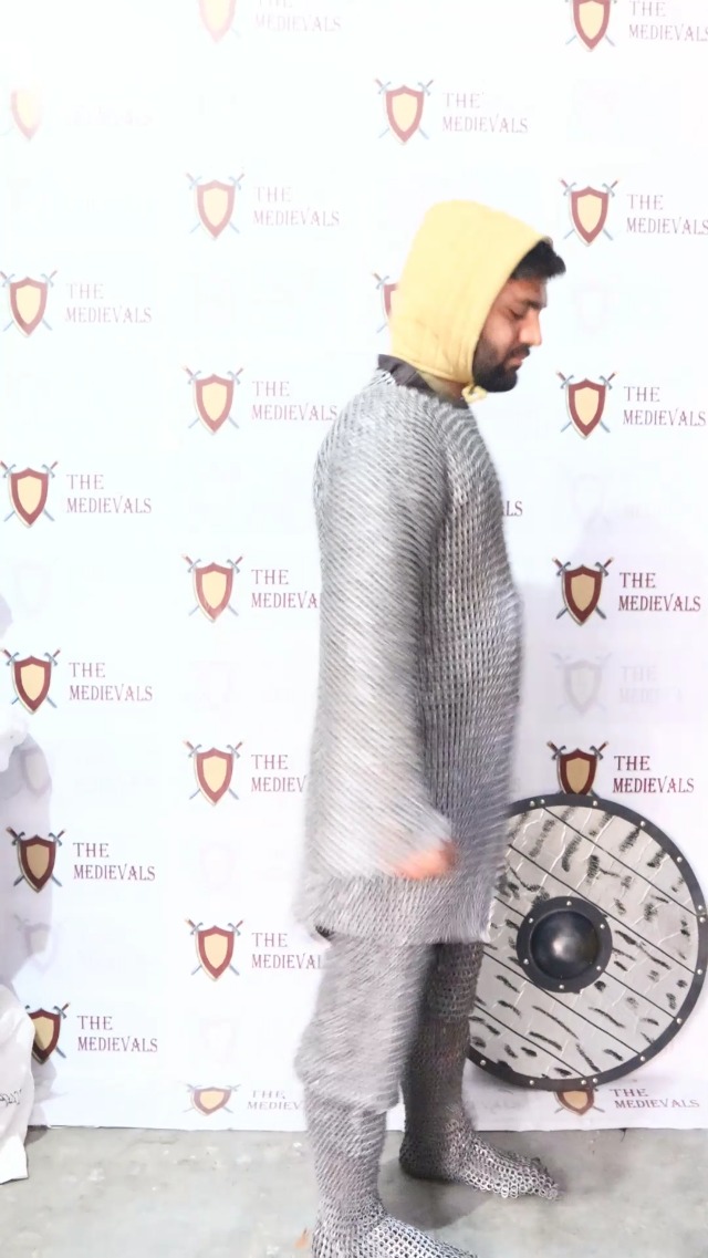 Amazon.com: THE MEDIEVALS 9 MM ID MS Flat Riveted Hauberk Chain